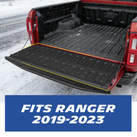 Michelin Truck Tailgate Protector for 2019-2023 Ford Ranger, All-Weather Tailgate Mat, Custom Fit, TPE, Pad