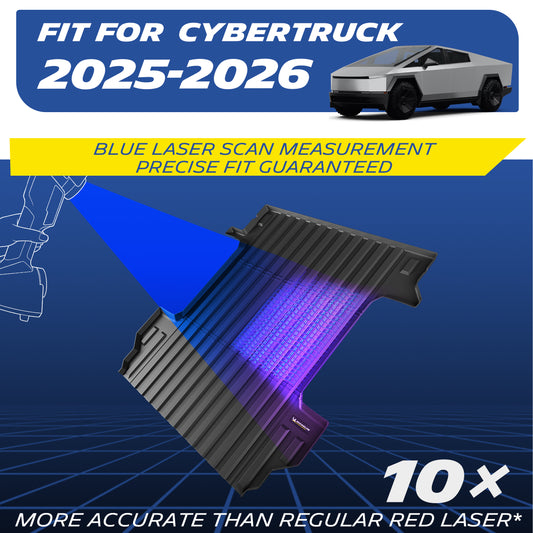 Michelin Truck Bed Mat for 2025-2026 Tesla Cybertruck, TPE Truck Bed Liner