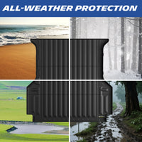 Michelin Toyota Tundra 5.5 FT 2007-2021 truck bed mat with all-weather protection seasonal background