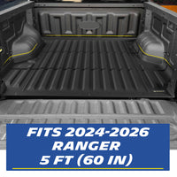 Michelin Toyota Tundra 5.5 FT 2007-2021 truck bed mat installed inside truck bed