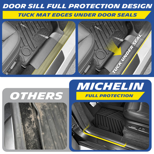 Michelin Custom Fit Floor & Cargo Mat Set for Tesla Model Y Juniper (2025-2026) 11 PCS